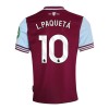 Officiële Voetbalshirt West Ham United L. Paqueta 10 Thuis 2024-25 - Heren